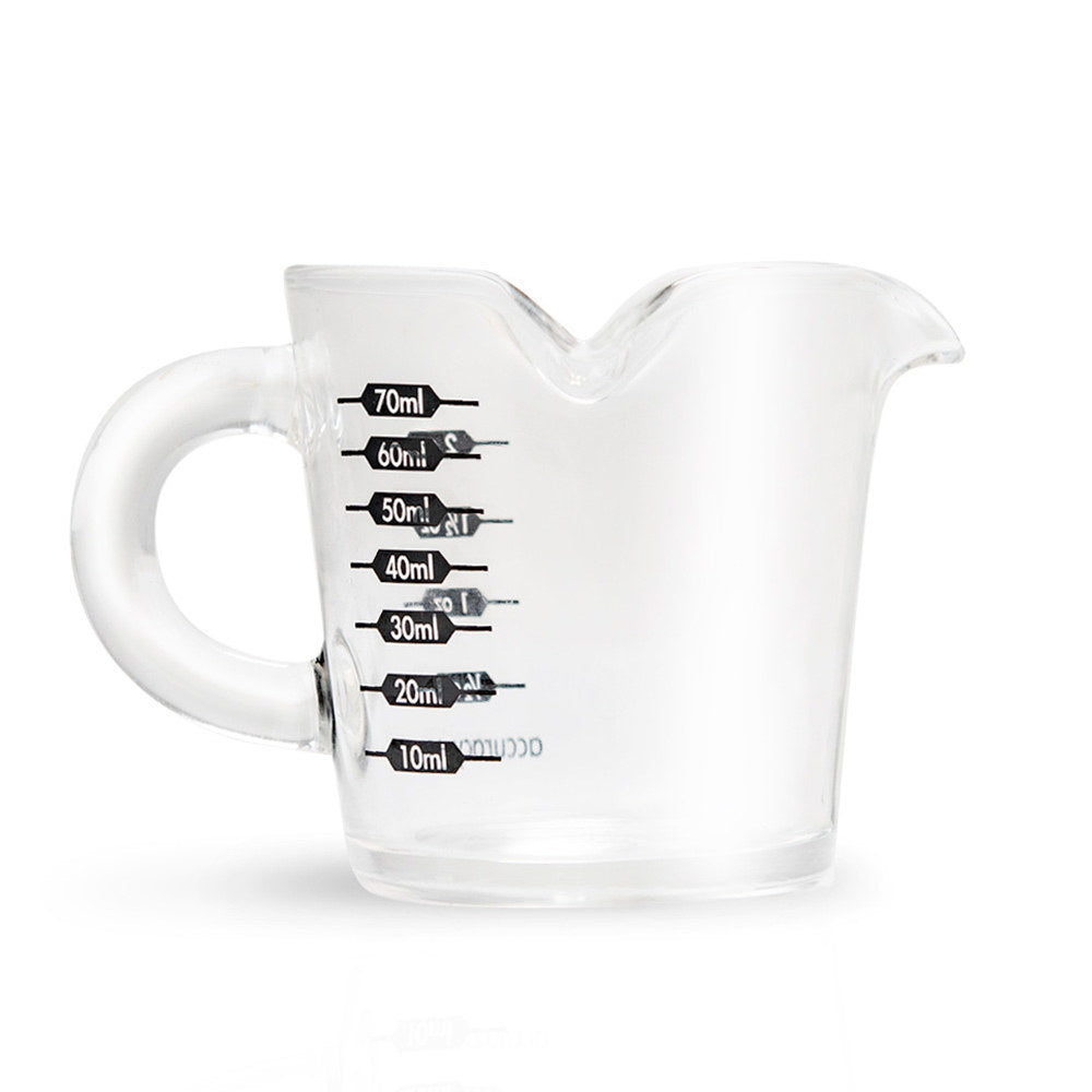 Barista Basics 3oz Triple Spout Shot Glass for Custom Printing