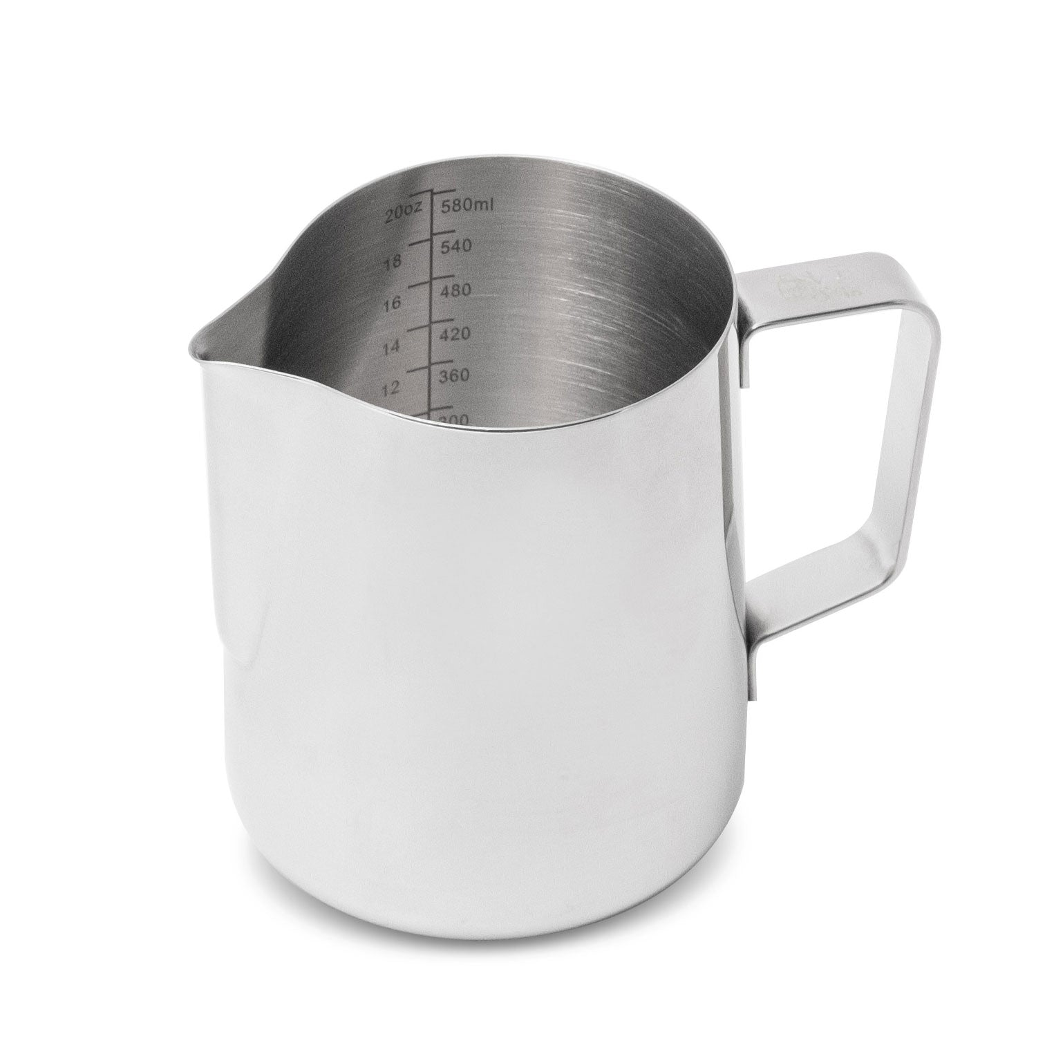 Barista Basics Milk Frothing Pitcher, 20oz, Silver