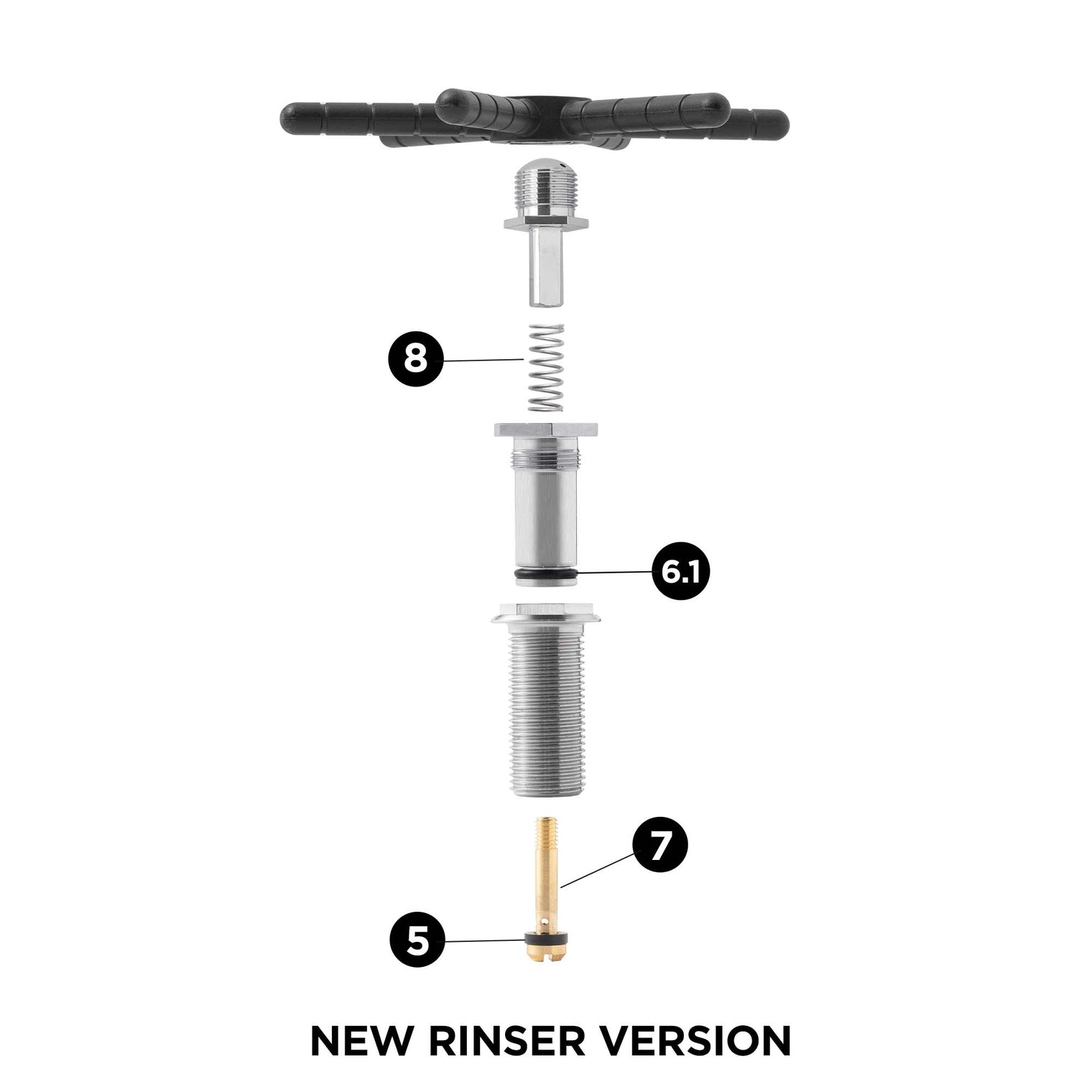Barista Basics Complete Rinser Maintenance Kit, Countertop and Drop-In Rinsers