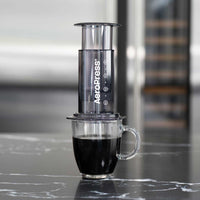 AeroPress Clear Coffee Maker - Black